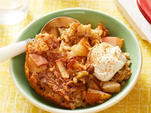 Печени Круши с Овесени Ядки