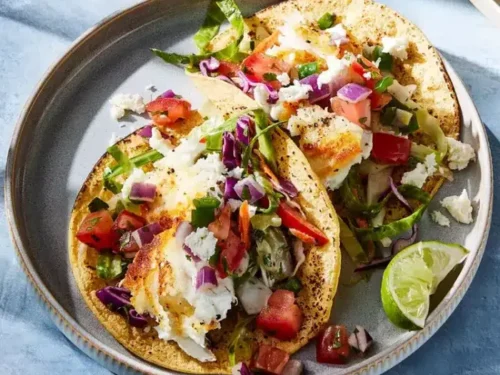 Тако с Филе Камбала и Салца