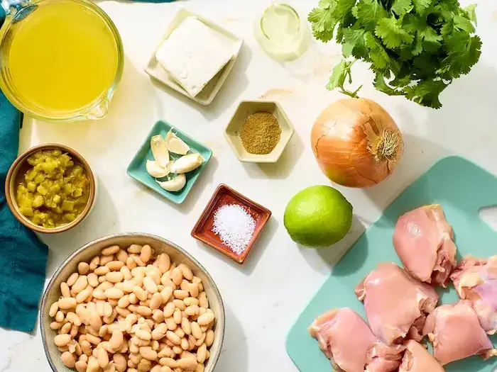 Съставки - Чили Крем Супа с Пилешко